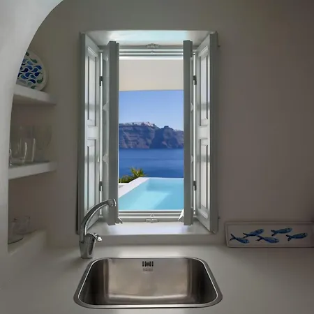 Luxury Retreat In Lathouri Cave Private Plunge Pool Breathtaking Aegean Views Villa