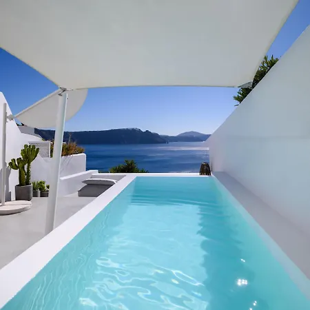 Lcv Lathouri Cave With Heated Plunge Pool * Oia (Santorini)